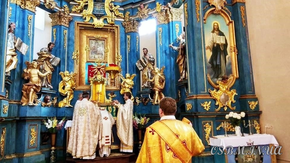 Празник Преображення у монастирі оо. Василіян в Підгірцях